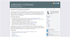Desktop Screenshot of abecoffman.com