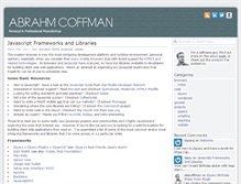 Tablet Screenshot of abecoffman.com